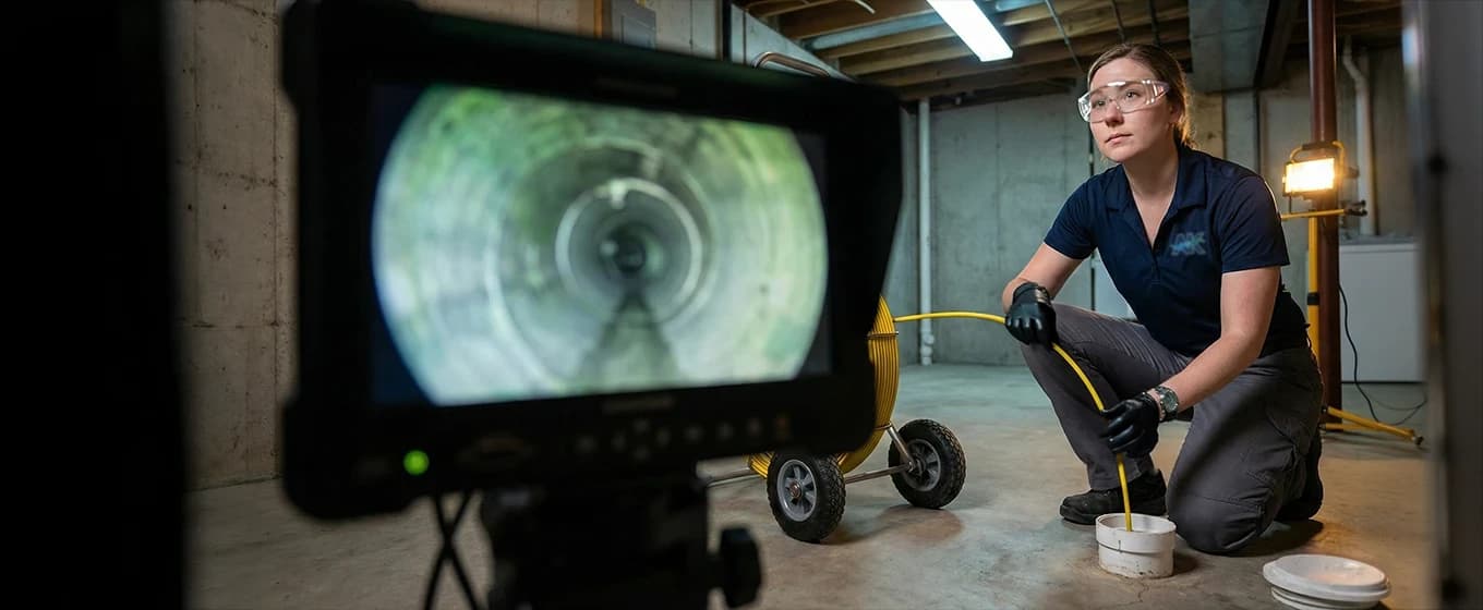 Sewer camera inspection and diagnostics