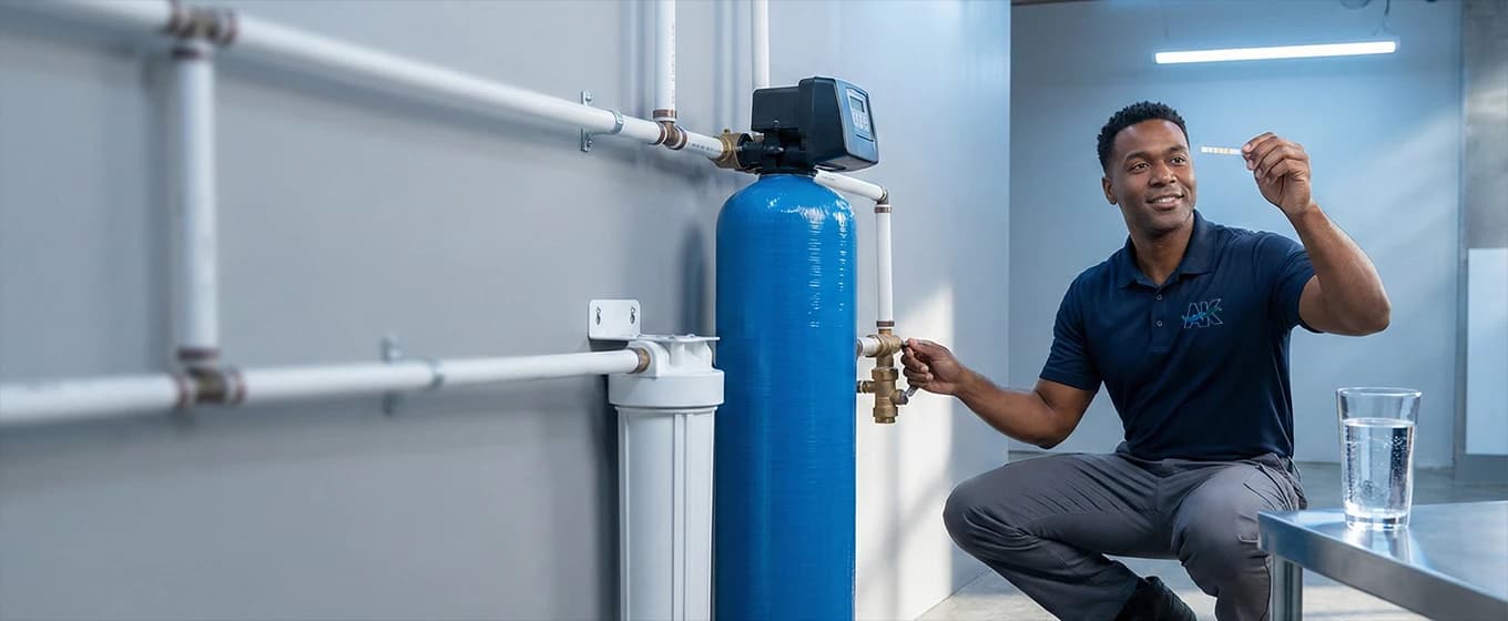 Professional water filtration and treatment systems